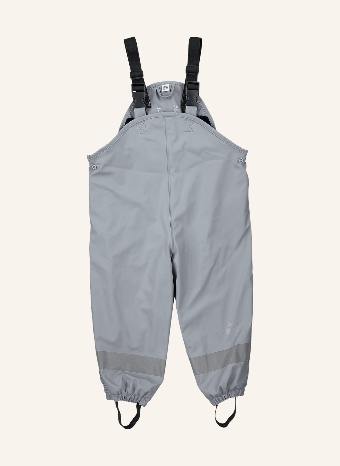 Sterntaler Regenträgerhose Gefüttert grau von Sterntaler