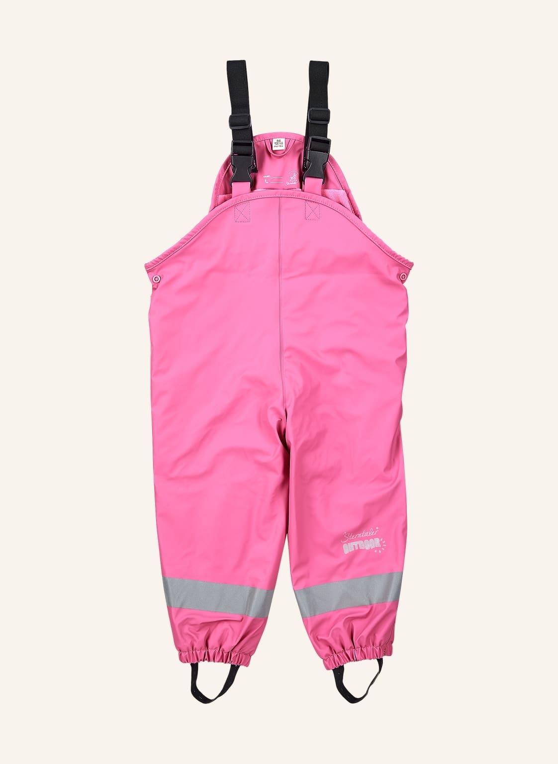 Sterntaler Regenträgerhose Gefüttert pink von Sterntaler