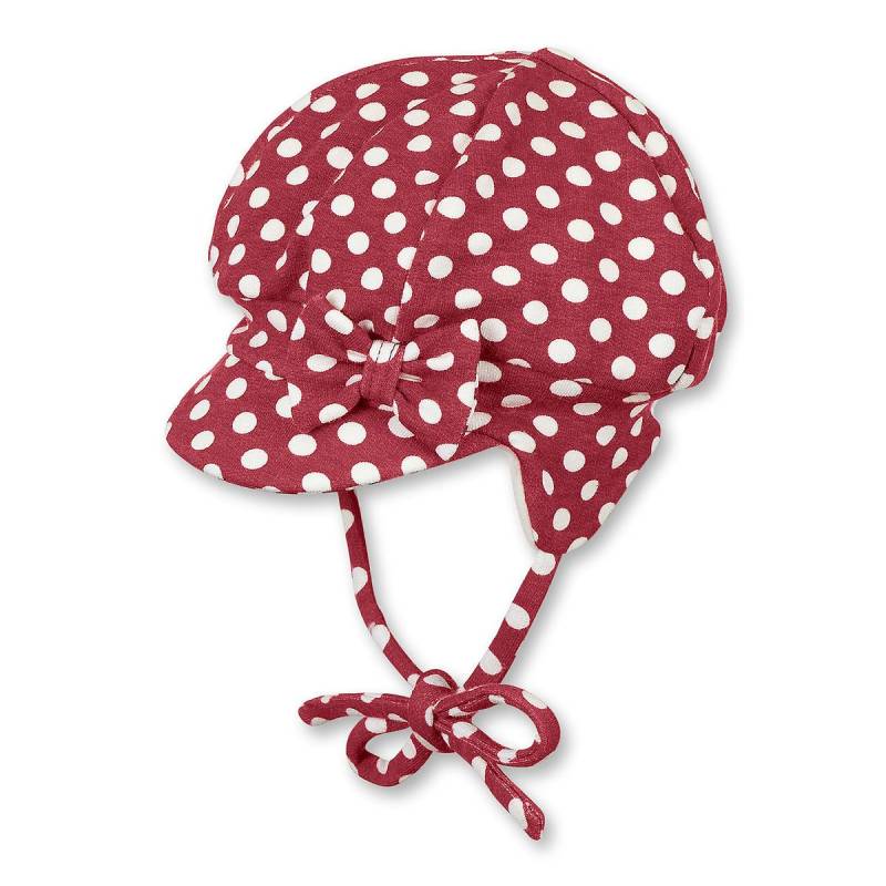 Sterntaler Schirmmütze Wintermütze Mädchen Punkte rot von Sterntaler