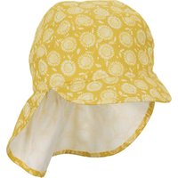 Sterntaler Schirmmütze mit Nackenschutz gelb von Sterntaler