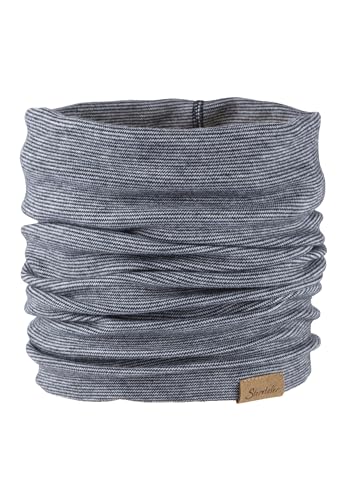 Sterntaler Schlauchschal Streifen Mädchen - Schal in Melange-Optik - Baby und Kinder Loop - marine, M (2) von Sterntaler