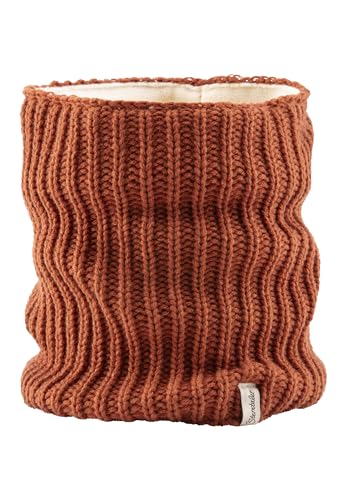 Sterntaler Schlauchschal gestrickt, gefüttert mit Microfleece - unisex Accessoires für Babys & Kleinkinder - weich und warm - lehmbraun, Gr. 0 von Sterntaler