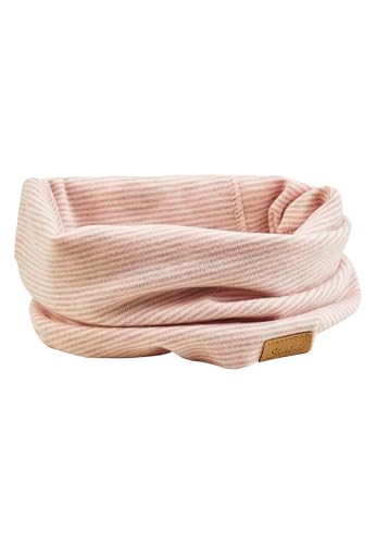 Sterntaler Schlauchschal mit Streifen in melange Optik - Unisex Accessoires für Babys und Kleinkinder - modisch und bequem - puderrosa melange, Gr. 2 von Sterntaler