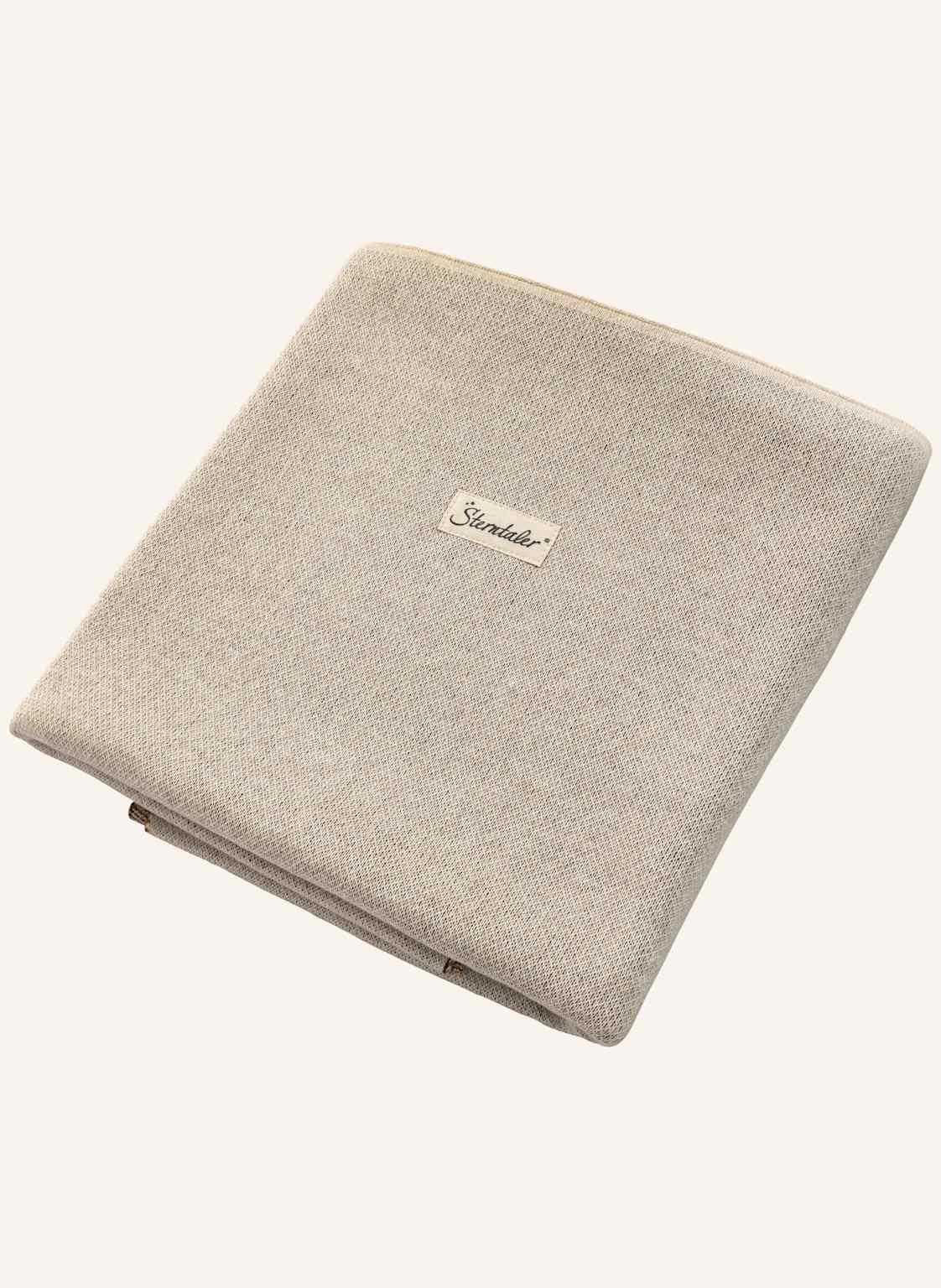 Sterntaler Schmusedecke Strick Edda weiss von Sterntaler