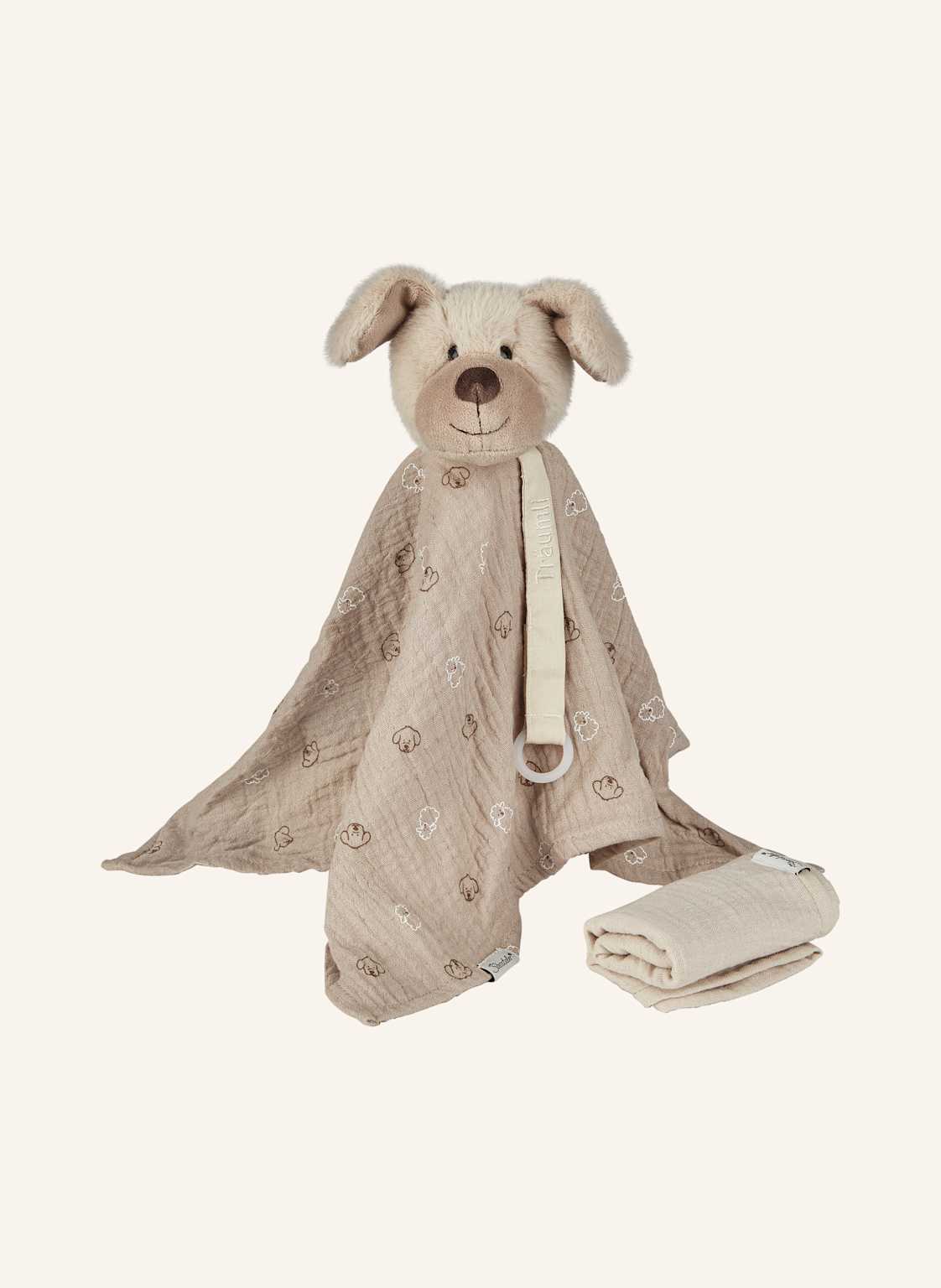 Sterntaler Schmusetuch Träumli Hund Lucky beige von Sterntaler