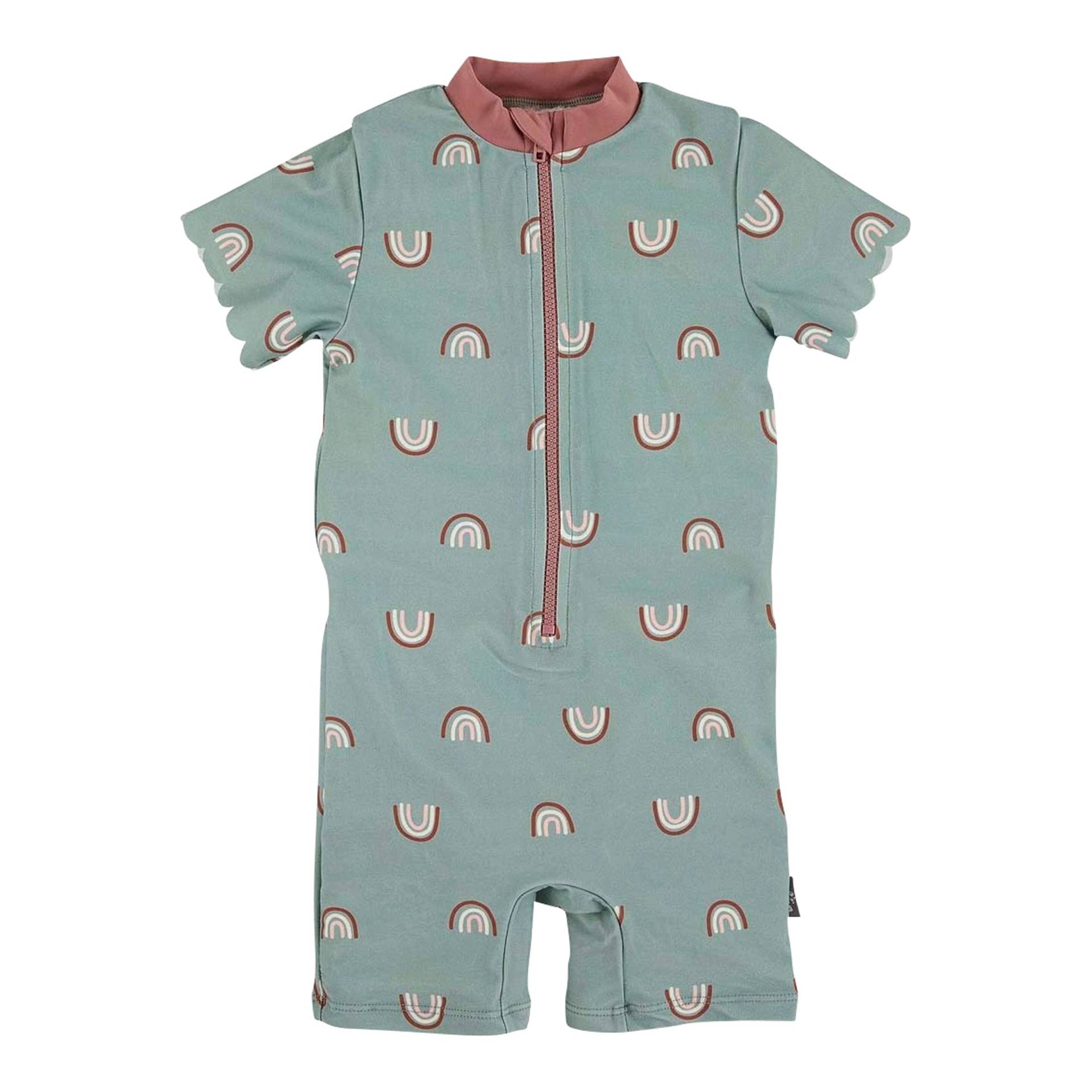 Sterntaler Schwimmanzug kurz mit UV-Schutz Regenbogen von Sterntaler