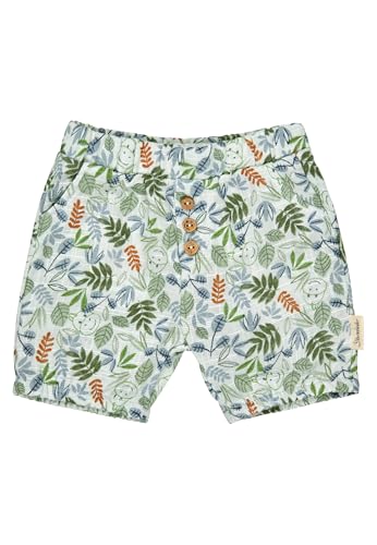 Sterntaler Shorts Blätter - Kurze Babyhose aus Baumwolle in Leinenoptik - Jungen Sommerhose mit elastischem Bund - Baby und Kinder Bekleidung - helltürkis Größe 68 Sterntaler Shorts Blätter - Kurze Babyhose aus Baumwolle in Leinenoptik - Jungen Sommerhose mit elastischem Bund - Baby und Kinder Bekleidung - helltürkis Größe 68 von Sterntaler