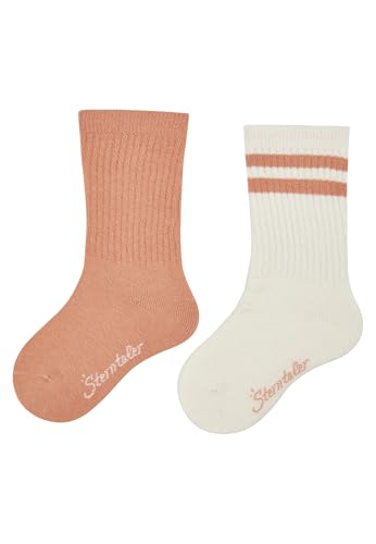 Sterntaler Socken Doppelpack Coolmax Rippe - Baby und Kindersocken - klassische Rippstruktur - Sport Socke - klimaregulierend - optimale Passform - 2er Pack Unisex Strümpfe - ecru, Größe 22 Sterntaler Socken Doppelpack Coolmax Rippe - Baby und Kindersocken - klassische Rippstruktur - Sport Socke - klimaregulierend - optimale Passform - 2er Pack Unisex Strümpfe - ecru, Größe 22 von Sterntaler