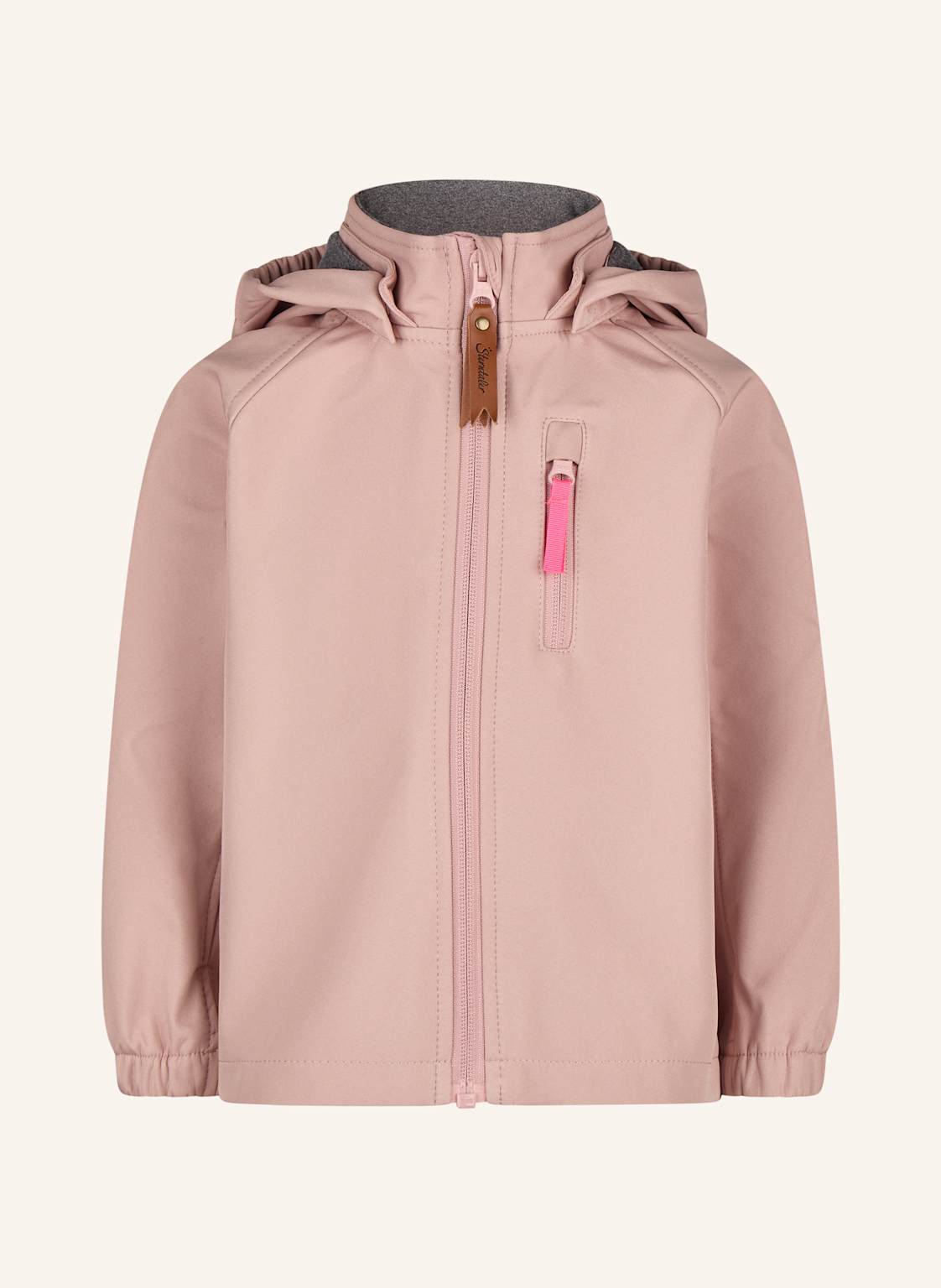Sterntaler Softshelljacke Mit Kapuze rosa von Sterntaler