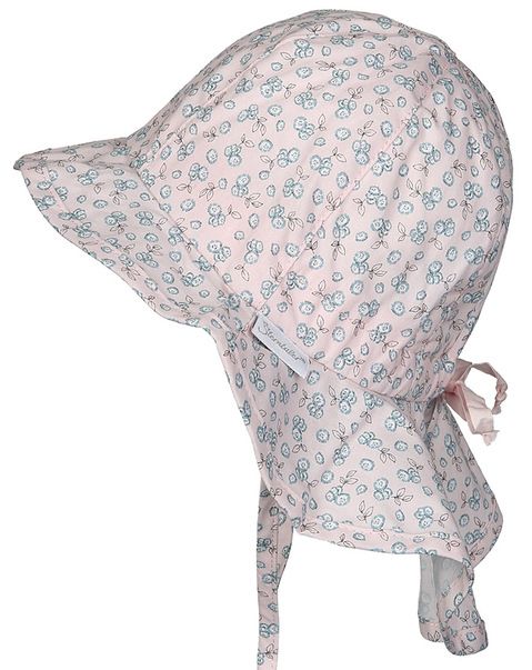 Sterntaler Sommerhut Flapper mit Nackenschutz in rosa von Sterntaler
