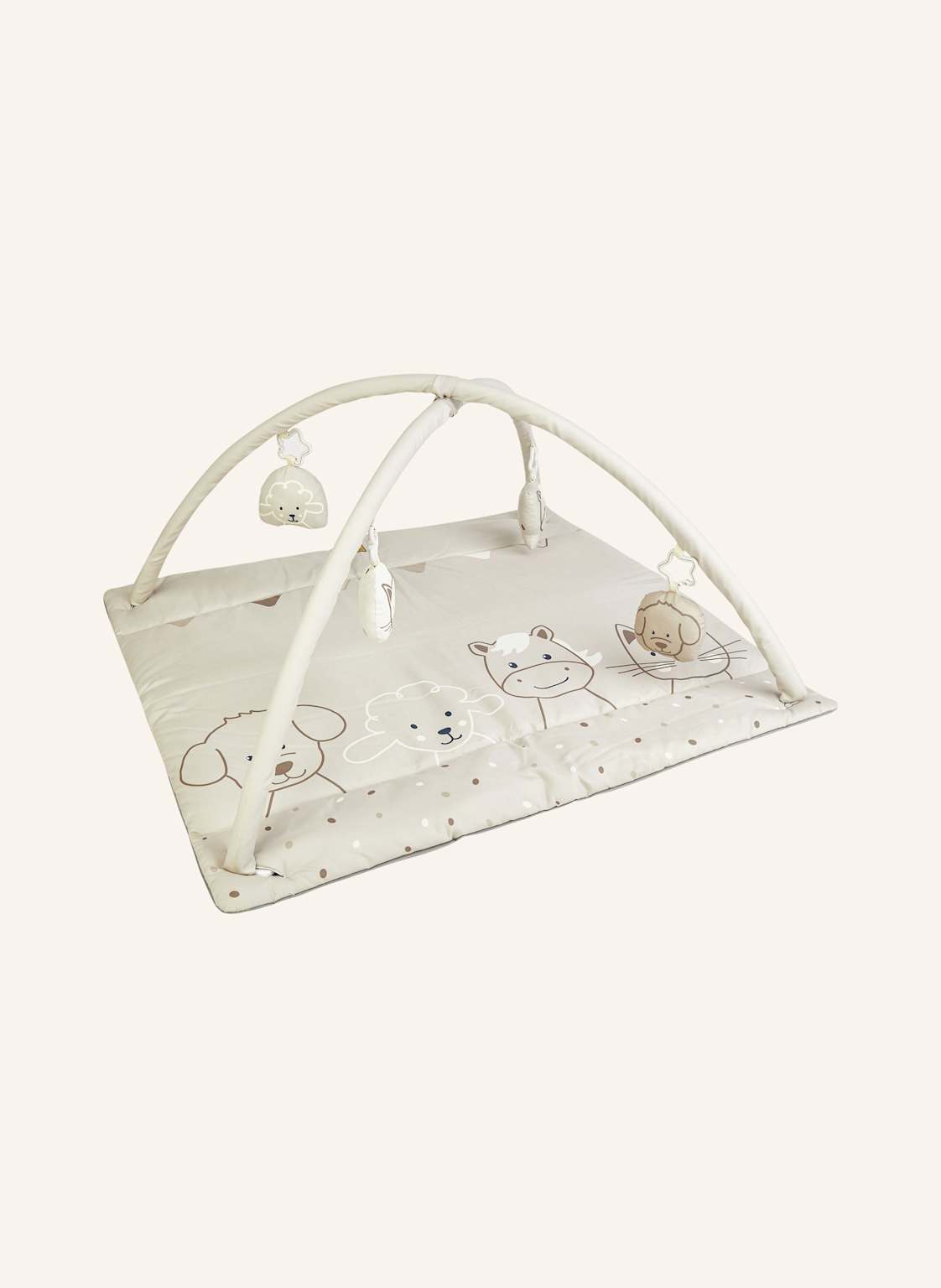 Sterntaler Spielbogen Bauernhof beige von Sterntaler