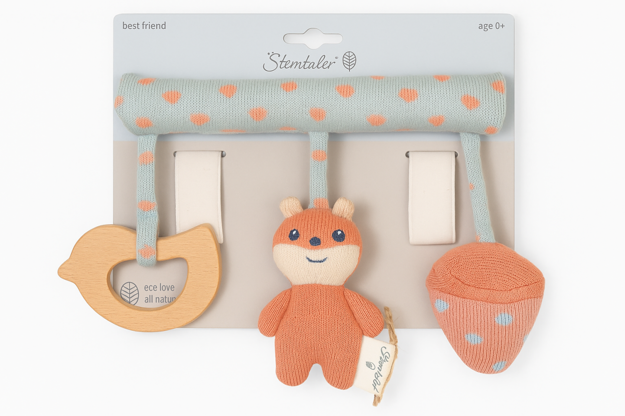Sterntaler Spielzeug „Best Friend“ – nachhaltiges Baby-Spielzeug ab 0+ Monate von Sterntaler