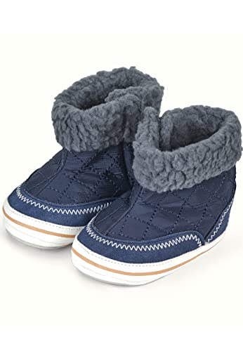 Sterntaler Jungen Baby Schuhe Babyschuh Steppmuster, Marine, 20 EU von Sterntaler