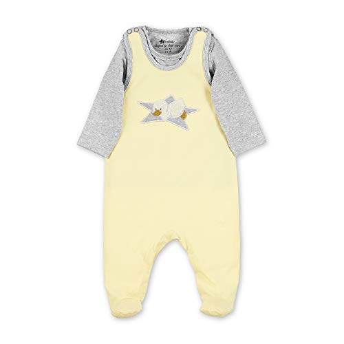 Sterntaler Unisex Baby Strampler-set Jersey Edda Spieler, Gelb, 50 von Sterntaler