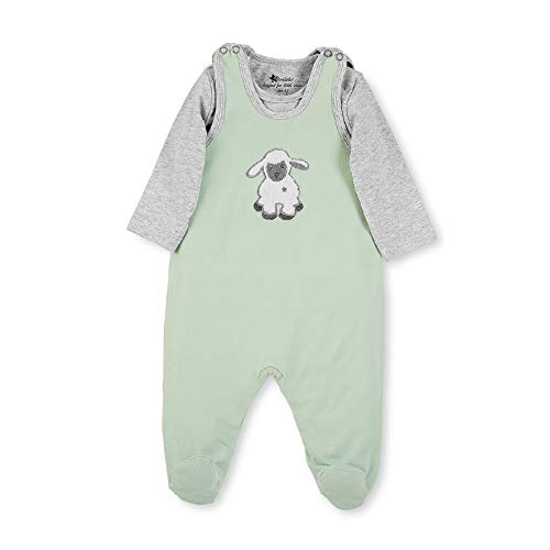 Sterntaler Unisex Baby Strampler-set Jersey Stanley Spieler, Hellgrün, 50 von Sterntaler