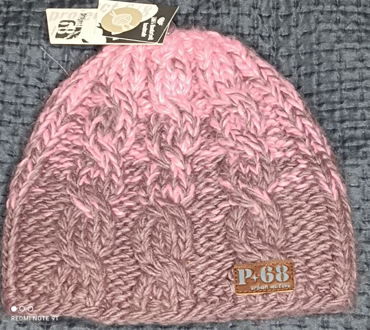Sterntaler Strickmütze Handarbeit Mädchen rosa gestrickt von Sterntaler