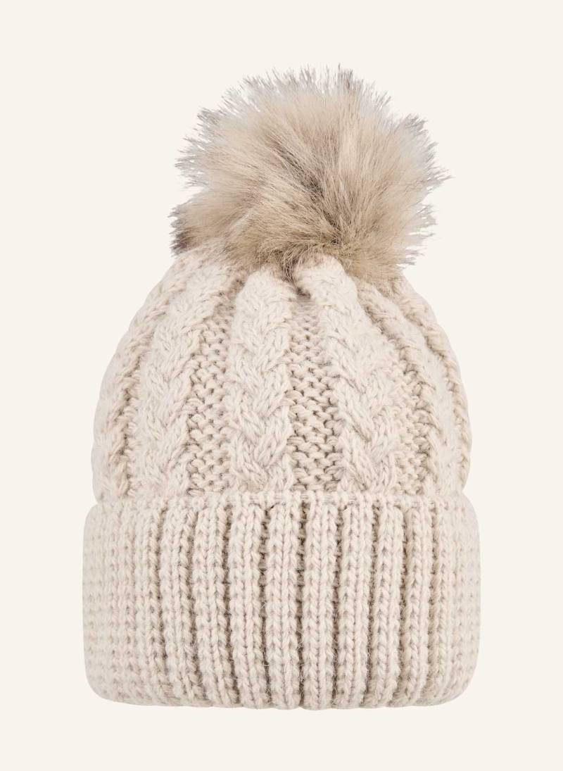 Sterntaler Strickmütze Zopfmuster beige von Sterntaler