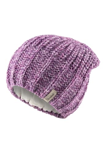 Sterntaler Strickmütze mit Effektgarn - Mädchen Mütze mit tollem Strickmuster - Babymütze, gefüttert mit weichem Baumwollfleece - Warme Beanie - pink, 47 Sterntaler Strickmütze mit Effektgarn - Mädchen Mütze mit tollem Strickmuster - Babymütze, gefüttert mit weichem Baumwollfleece - Warme Beanie - pink, 47 von Sterntaler