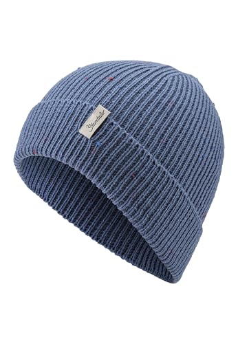 Sterntaler Strickmütze mit Effektgarn - Unisex Kinder Beanie - Wintermütze mit stylischem Umschlag und Farbtupfen im Garn - Kindermütze für den Winter - Mittelblau,51 Sterntaler Strickmütze mit Effektgarn - Unisex Kinder Beanie - Wintermütze mit stylischem Umschlag und Farbtupfen im Garn - Kindermütze für den Winter - Mittelblau,51 von Sterntaler