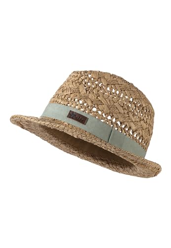 Sterntaler Strohhut Havanna - Hut Jungen mit Ripsband - Cooler Hut für Spielspaß in der Sonne - Sonnenhut Kinder für einen kühlen Kopf an warmen Tagen - beige, 53 von Sterntaler