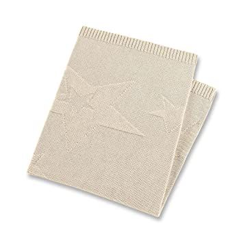 Sterntaler Terrybären Strick-Schmusedecke Baylee, 75 x 90 cm, Beige von Sterntaler