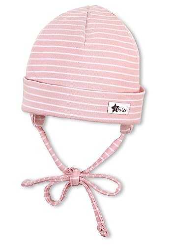 Sterntaler Unisex Baby Beanie Mütze, Rosa, 43 von Sterntaler