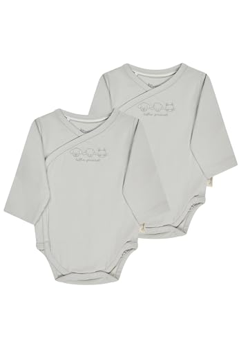 Sterntaler Unisex Baby Body Doppelpack Kleinkind Unterwäsche-Satz, Silber, Normal (2er Pack) von Sterntaler
