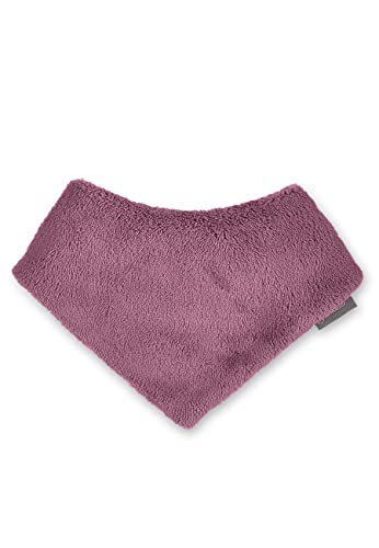 Sterntaler Unisex Baby Dreieckstuch aus Teddyflausch, Rückseite Microfleece, Rosa, 2 von Sterntaler