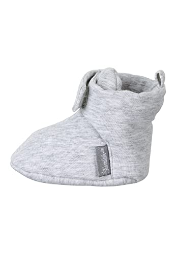 Sterntaler Unisex Kinder Baby-schuh Krabbel- & Hausschuhe, Alter: 4-6 Monate, Farbe: Grau (Silber), 15/16 von Sterntaler