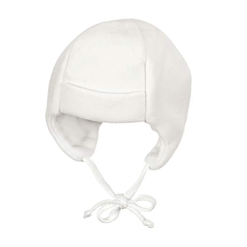 Sterntaler Unisex Baby Mütze Beanie Hat, ecru, 41 EU von Sterntaler