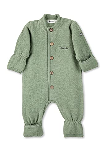 Sterntaler Unisex Baby Overall Pur Wolle Overall, Grün, 56 von Sterntaler