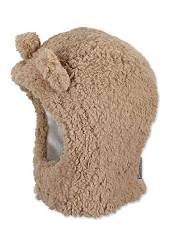 Sterntaler Unisex Baby Tørklæde hue Fluffy i M tze, Beige, 41 EU von Sterntaler