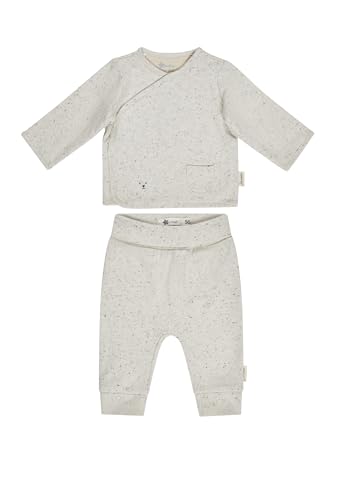Sterntaler Unisex Baby Set Jacke & Hose Kleinkind Unterwäsche-Satz, Ecru, Normal (2er Pack) von Sterntaler