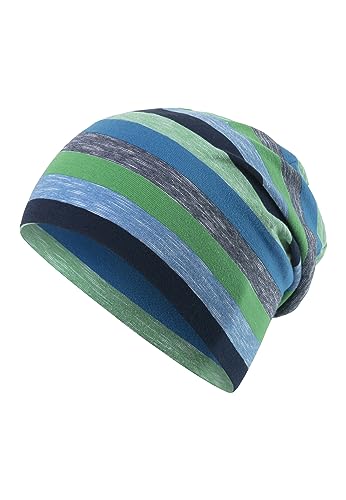 Sterntaler Jungen Beanie Streifen Mütze, Marine, 49 EU von Sterntaler