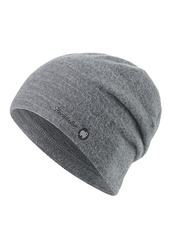 Sterntaler Unisex Baby Slouch-Beanie Mütze, Silber Melange, 55 von Sterntaler