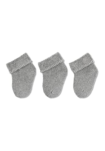 Sterntaler Baby - Jungen Erstlingssöckchen Socken, Silber Mel., Einheitsgröße EU von Sterntaler