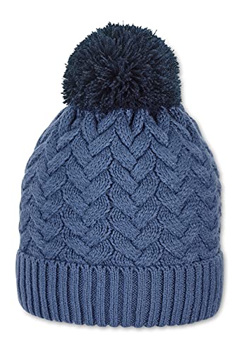 Sterntaler Unisex Baby Strickmütze Extrastrick Mütze, Mittelblau, 49 von Sterntaler