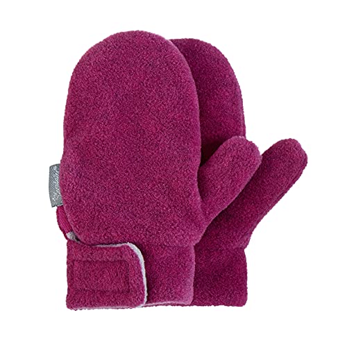 Sterntaler Unisex Kinder Fäustel Cold Weather Gloves, Magenta Mel., 3 EU von Sterntaler