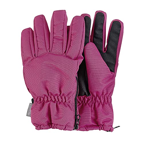 Sterntaler Unisex Kinder Fingerhandschuh Cold Weather Gloves, Magenta, 5 EU von Sterntaler