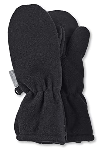 Sterntaler Unisex Kinder Ruskindhandske Cold Weather Gloves, Schwarz, 4 EU von Sterntaler