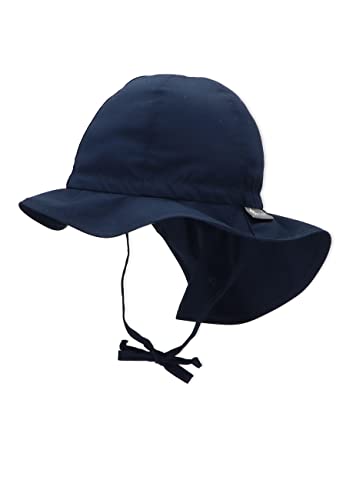 Sterntaler Unisex Flapper Sonnenhut, Marine, 41 von Sterntaler