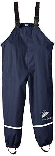 Sterntaler Unisex Kids Regenträgerhose Ungefüttert Kinder Regenhose, Blau 300 (New Marine), 128 von Sterntaler