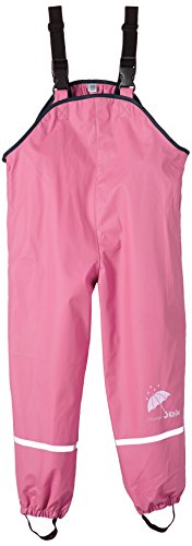 Sterntaler Unisex Kids Regenträgerhose ungefüttert Regenhose, Pink 744 (New Hortensie), 98 von Sterntaler