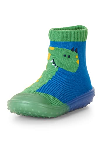 Sterntaler Unisex Kinder Adventure Dino Socken, blau, 25-26 EU von Sterntaler