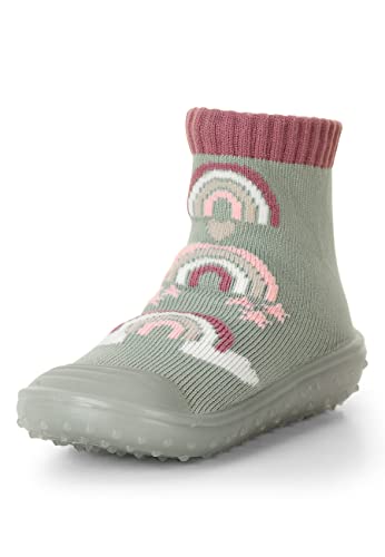 Sterntaler Unisex Kinder Adventure Regenbogen Socken, grün, 27-28 von Sterntaler