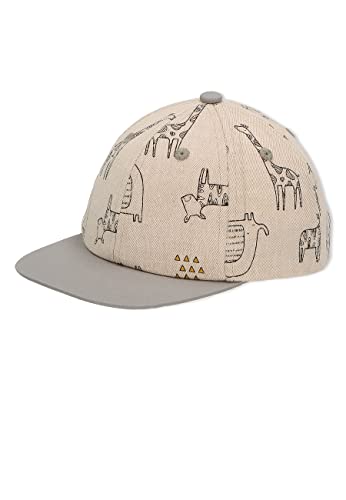 Sterntaler Unisex Kinder Baseball-Cap Kindermütze, beige, 55 von Sterntaler