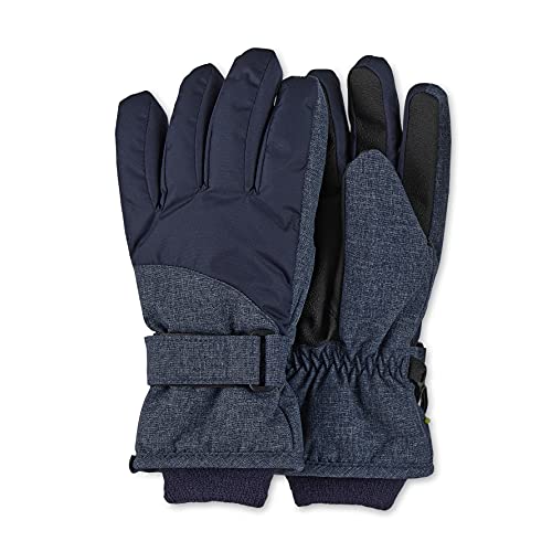 Sterntaler Unisex Kinder Fingerhandske meleret Winter Handschuhe, Blau Mel., 4 EU von Sterntaler