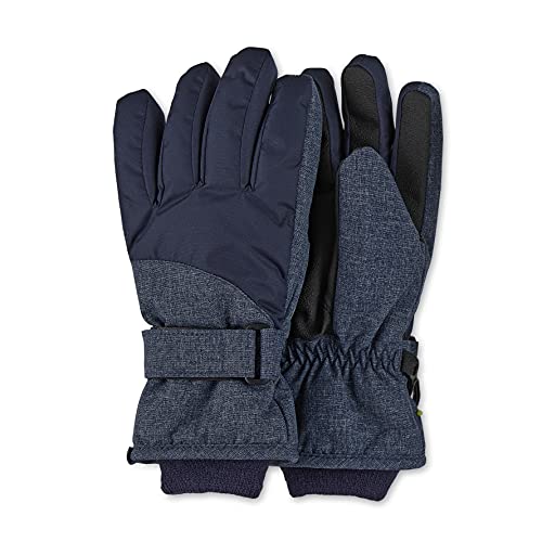 Sterntaler Unisex Kinder Fingerhandschuh Meliert Winter-Handschuhe, Blau Mel, 5 von Sterntaler