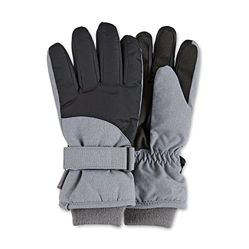 Sterntaler Unisex Kinder Fingerhandschuh Meliert Winter-Handschuhe, Silber Mel, 4 von Sterntaler