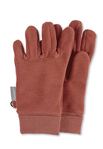 Sterntaler Unisex Kinder Fingerhandschuhe aus Microfleece, mit Elastischem Bündchen, Braun, 2 von Sterntaler